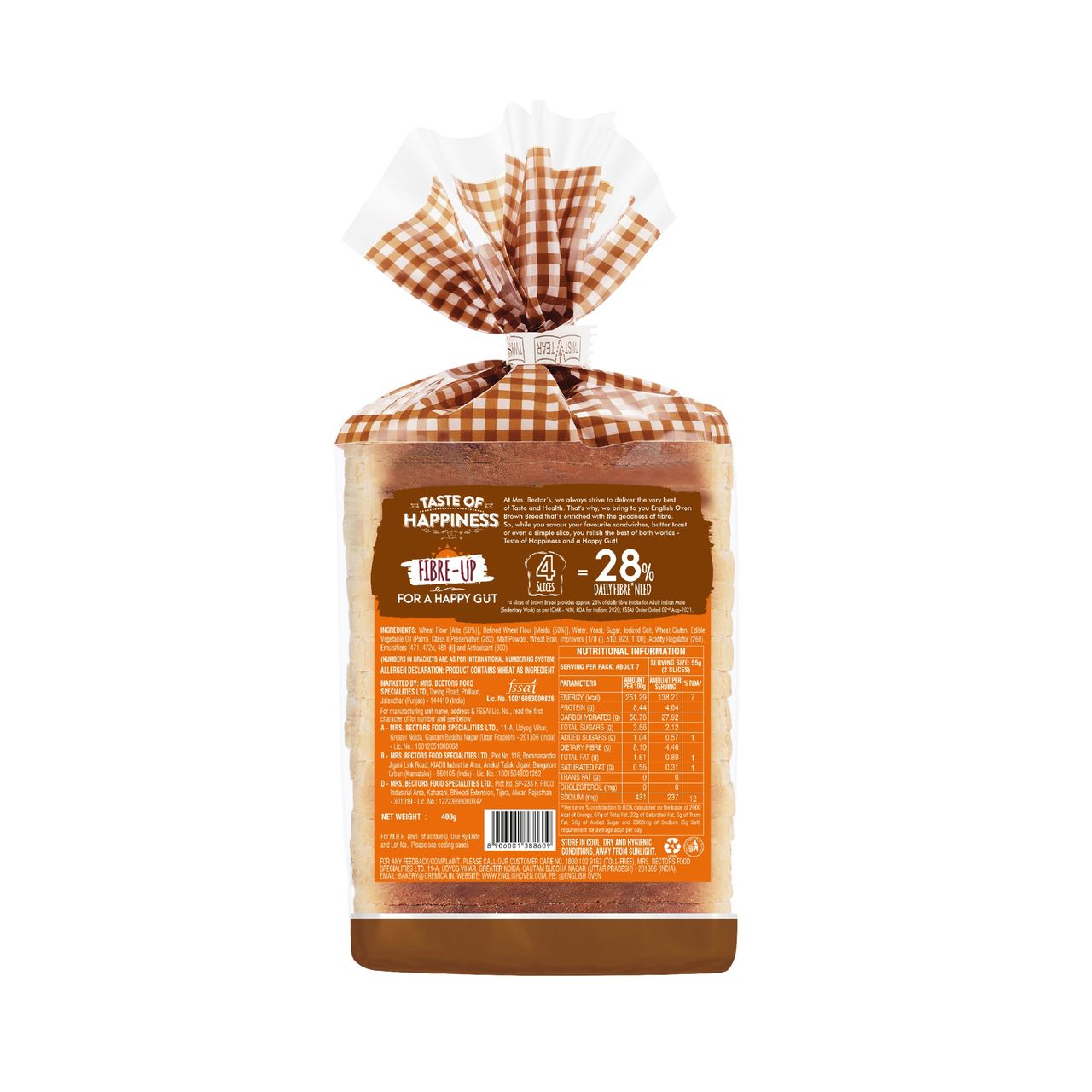English Oven Brown Bread