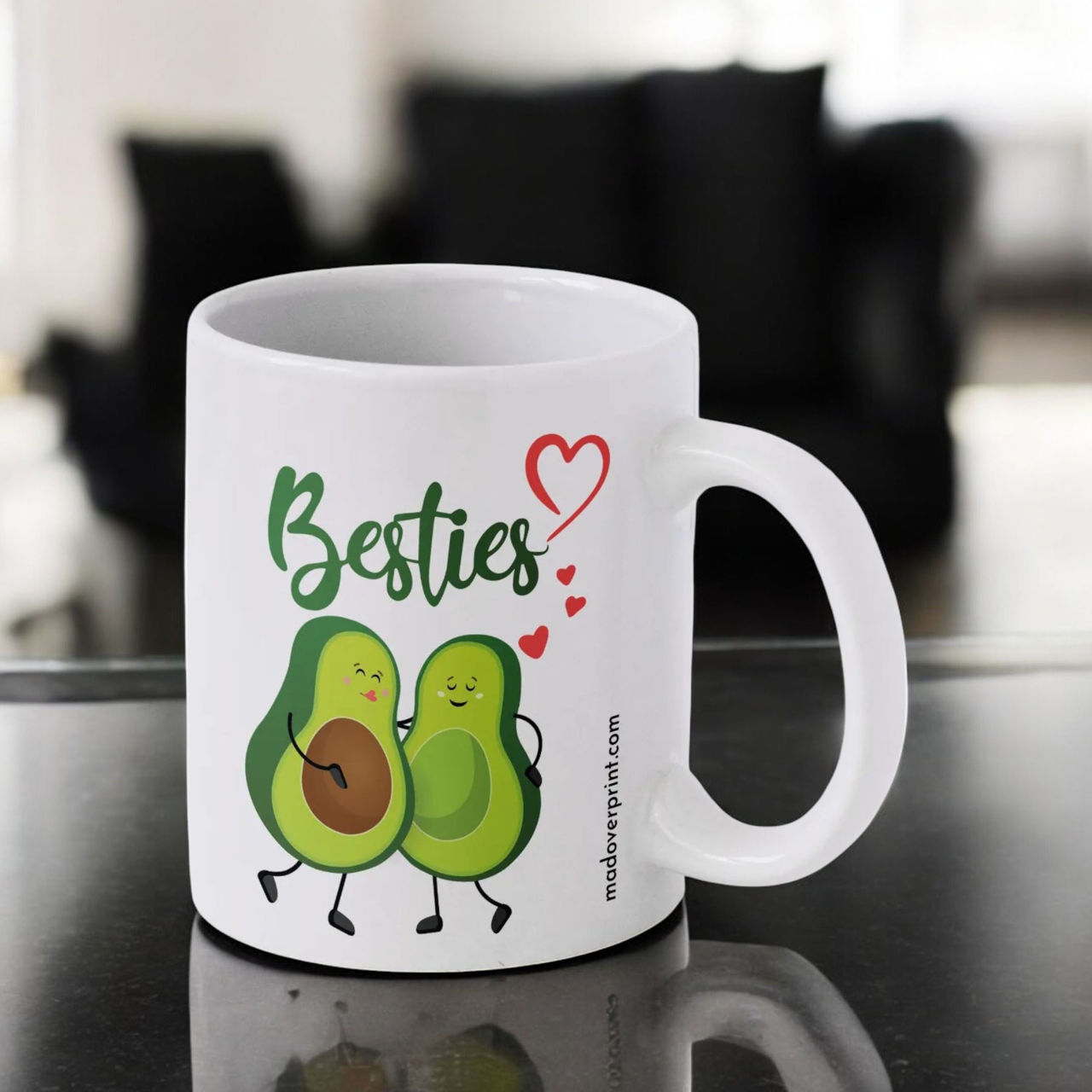 Mad Over Print Bestie Mug