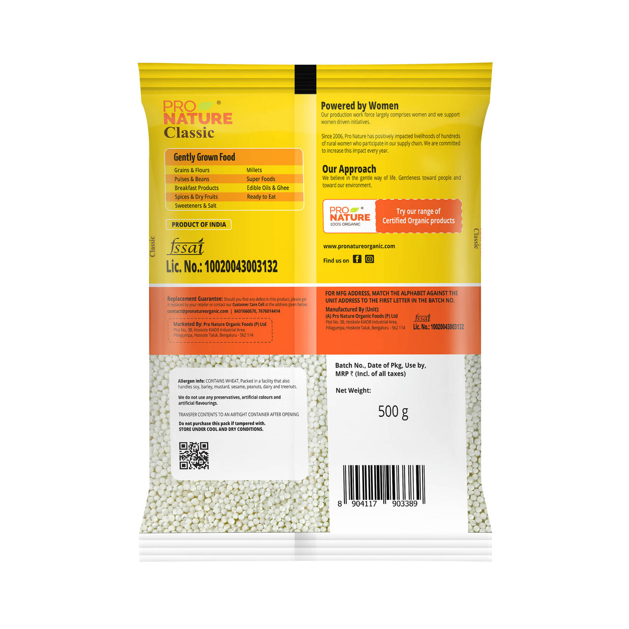Pro Nature Sabudana