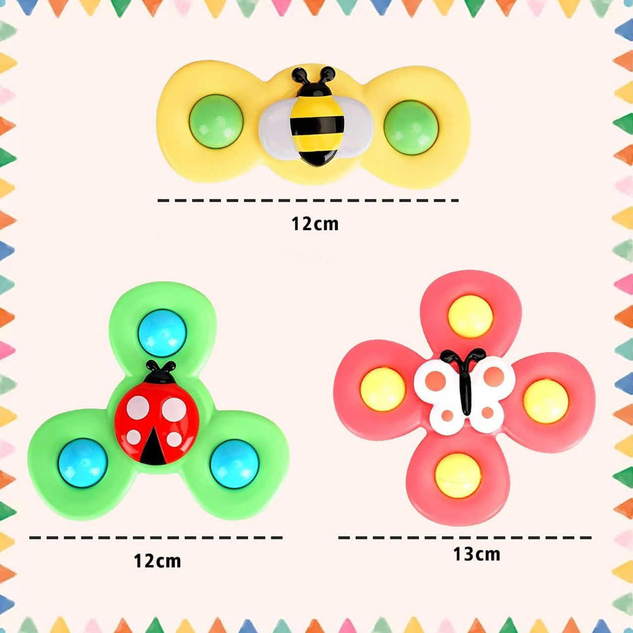 Wembley Cartoon Bath Toy For Babies | Multicolour | 1+ months