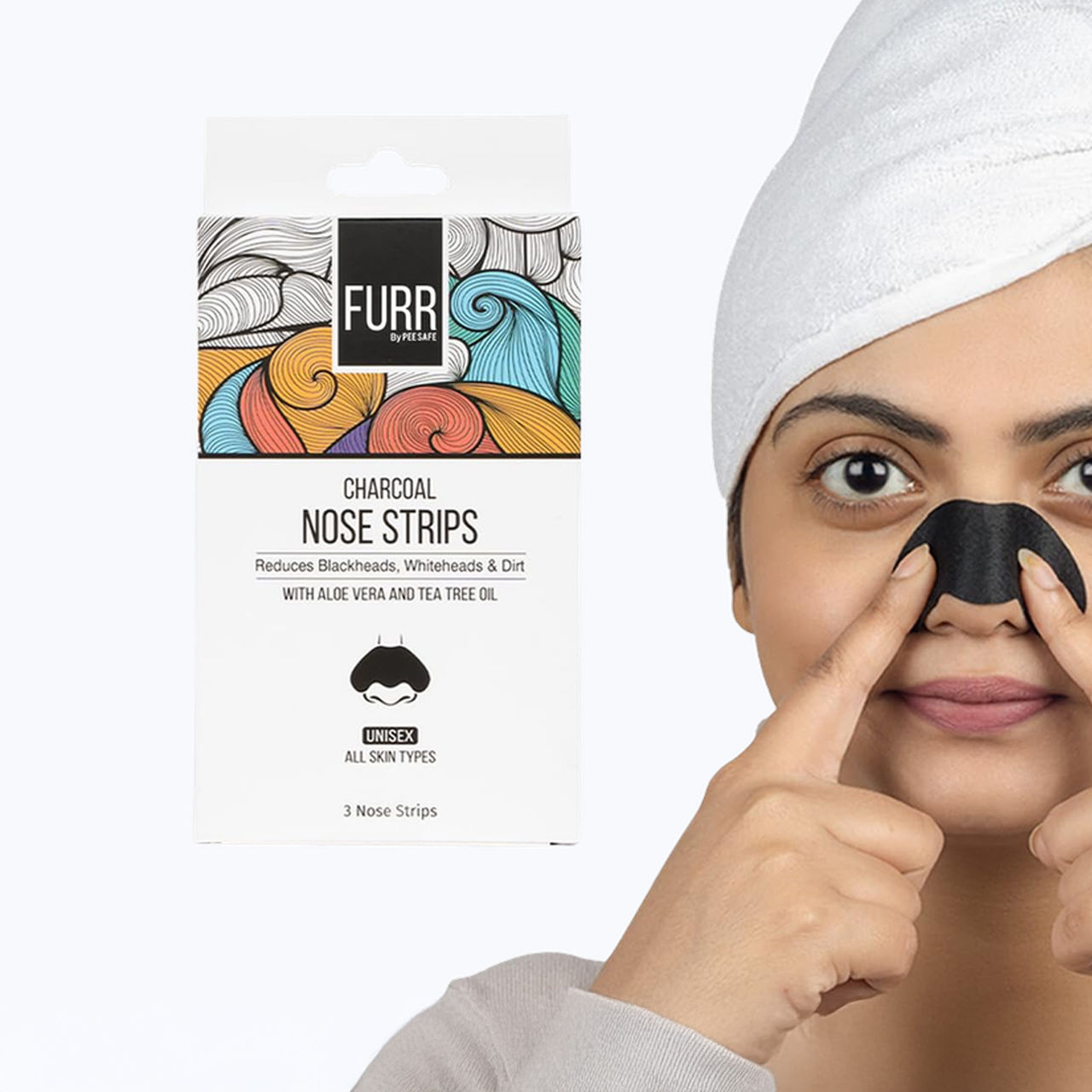 Furr By Pee Safe Charcoal Nose Strips