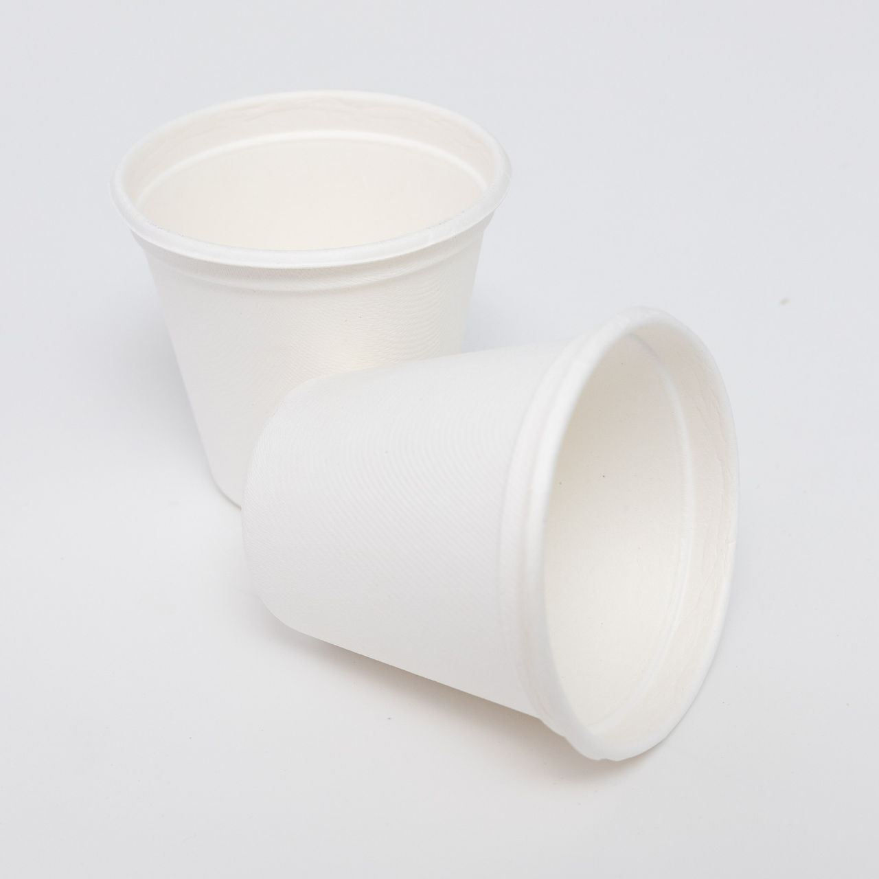 Vinay Trading 220ml Bagasse Cups for Hot and Cold Beverages