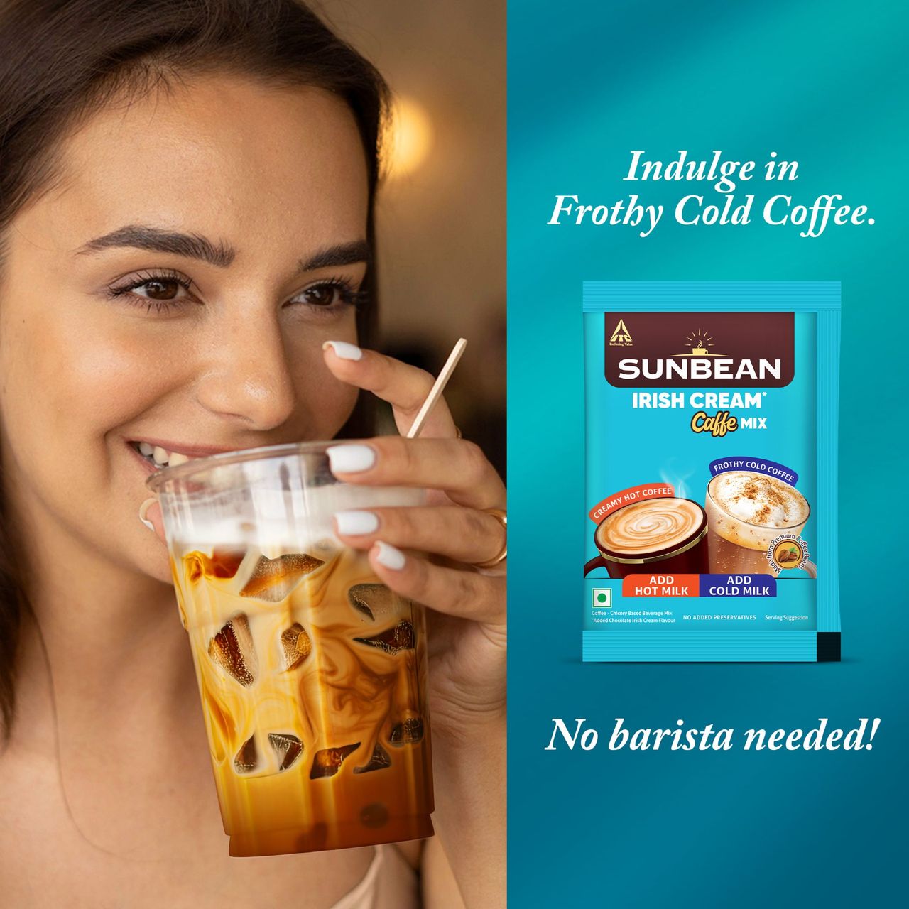 Sunbean Cafe Mix- Irish Cream cafe style coffee