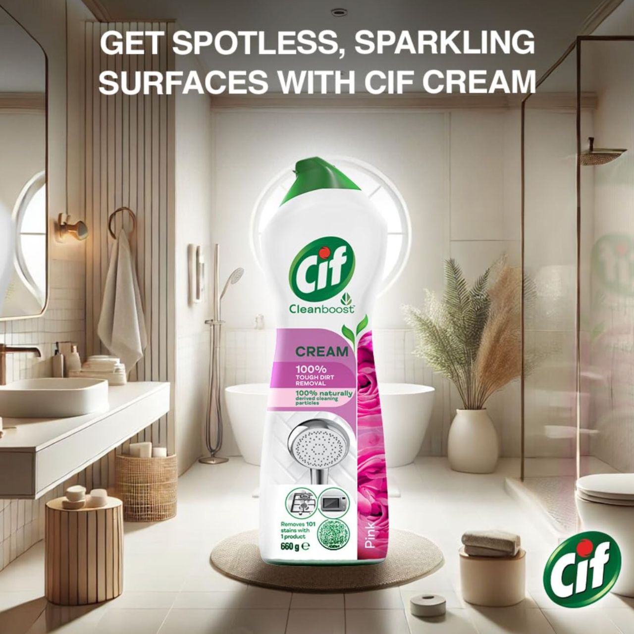 Cif Floral Cream Multipurpose Surface Cleaner