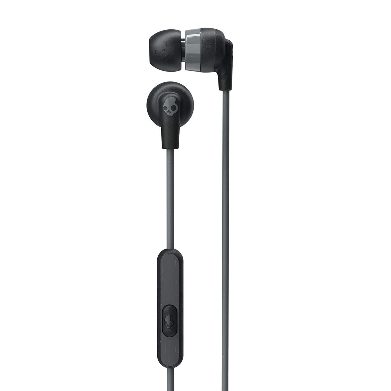 Skullcandy Ink'd+ In-Ear Wired Earbuds,Microphone, Works with Bluetooth Devices and Computers-Black(3.5 mm Jack)