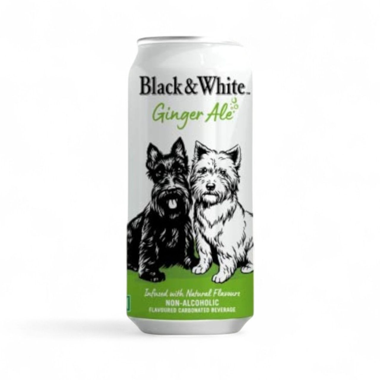 Black & White Ginger Ale Can 330 ml Combo