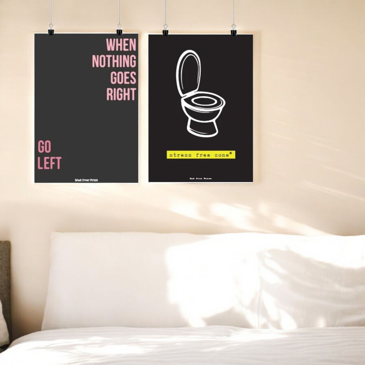 Mad Over Print Wall Poster 5 | Set of 3)