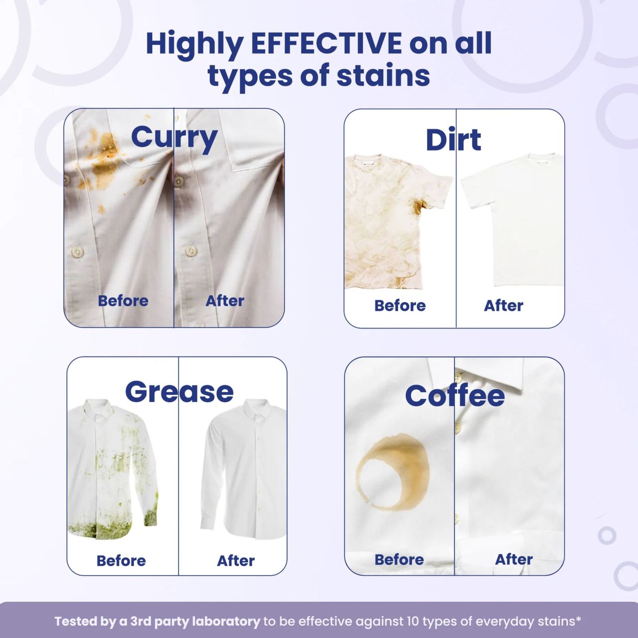 Koparo Front & Top Load Natural Liquid Detergent | Lavender & Lilac 900 ml Combo