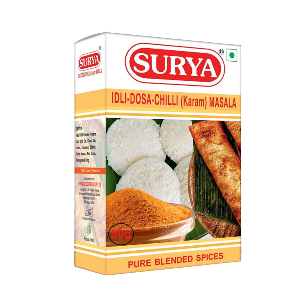 Surya Idly Dosa Karam