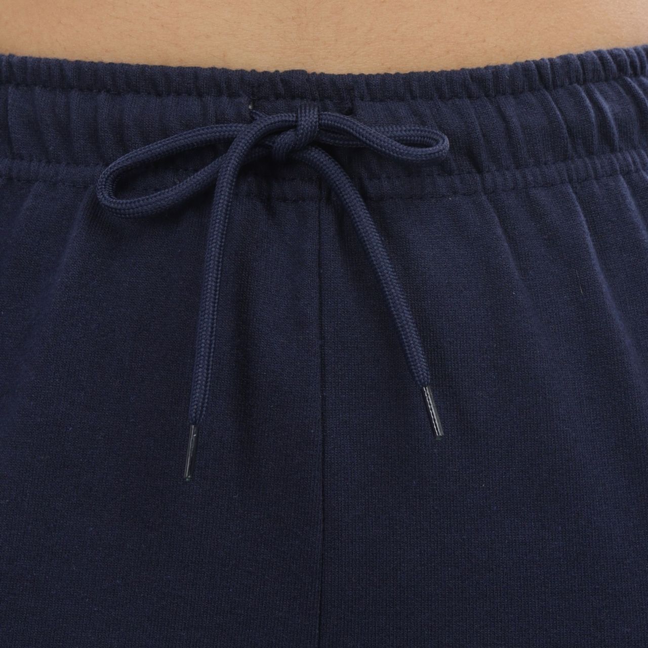 Springman Solid Blue Baggy Track Pant For Woman | L