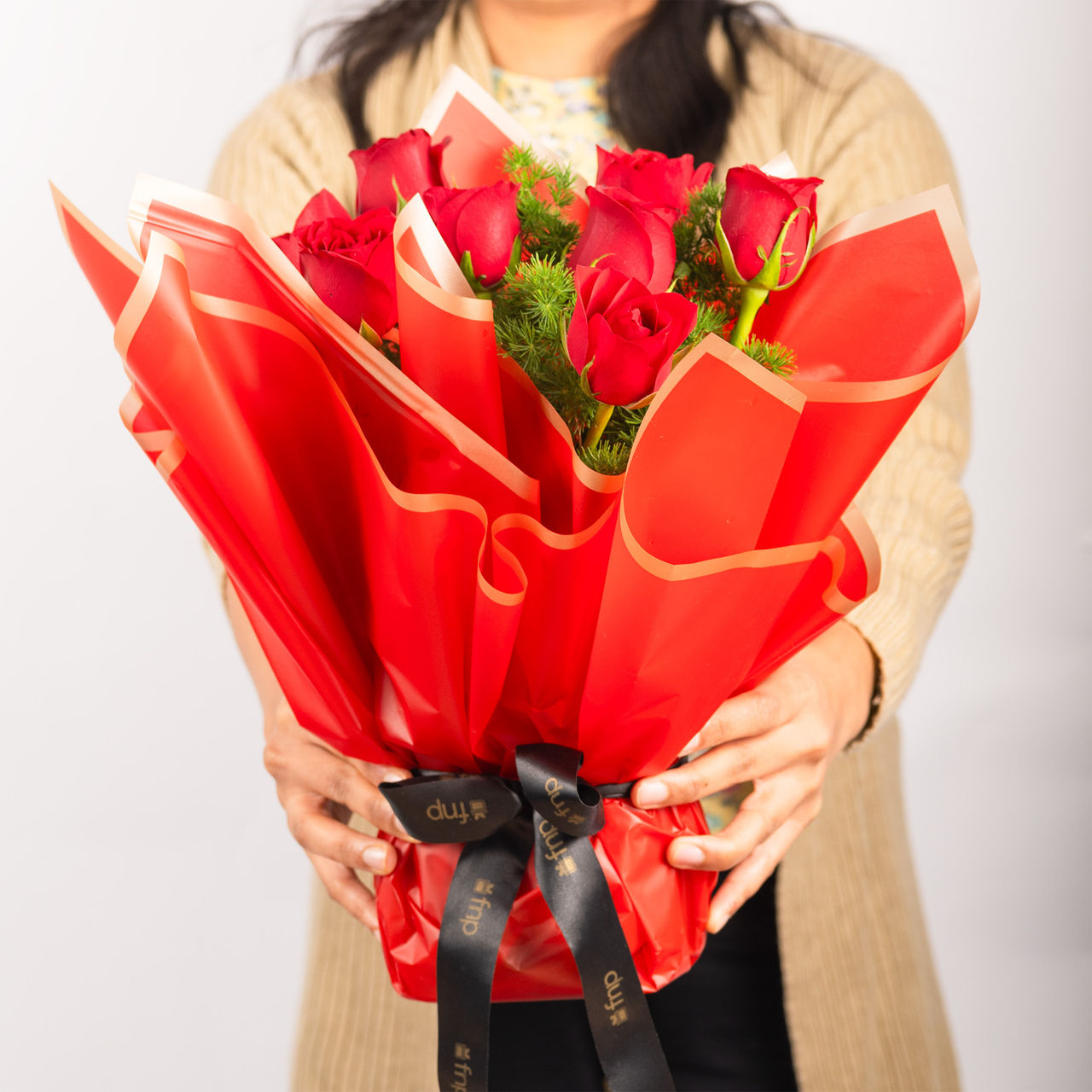 FNP Eternal Bloom Red Roses Bouquet