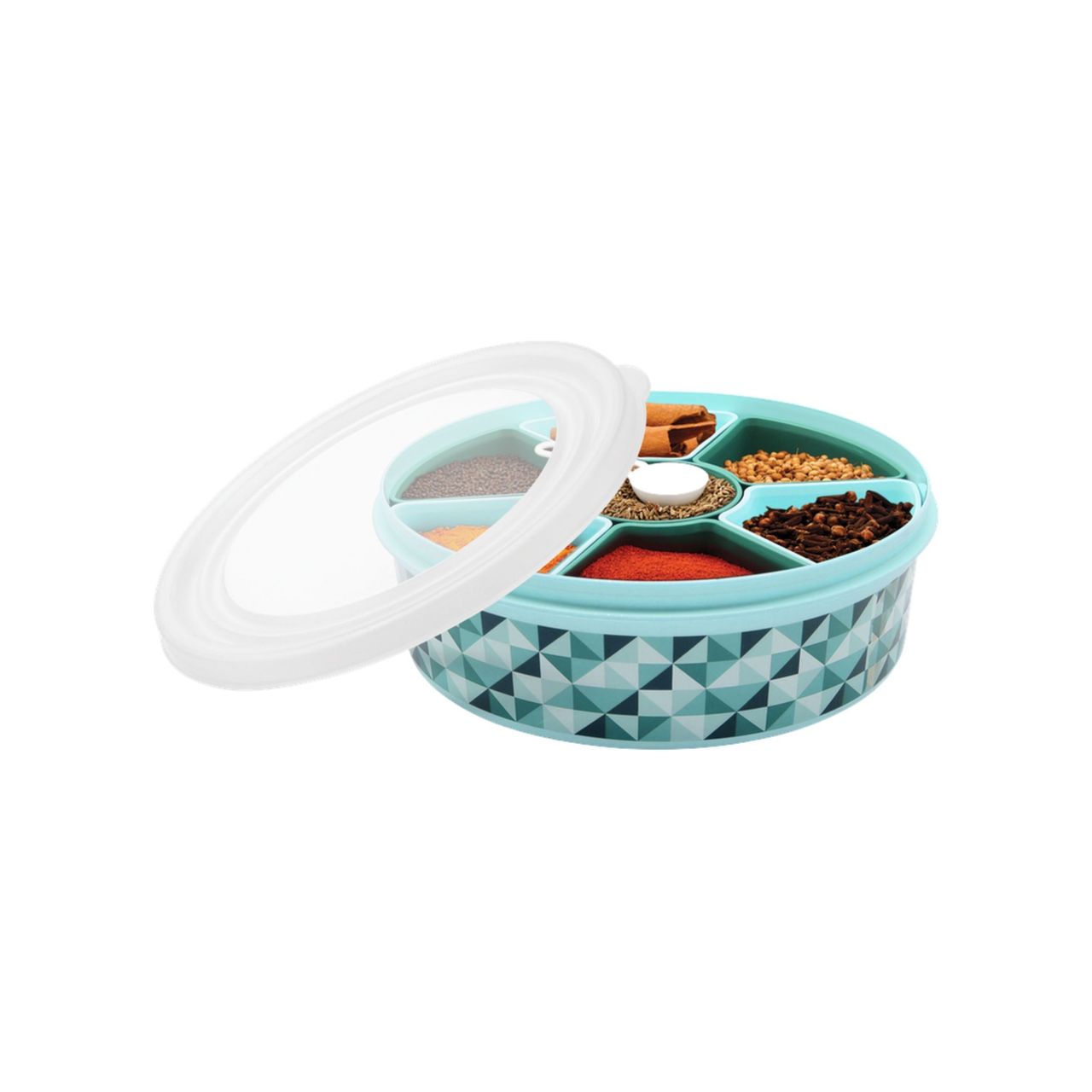 Asian Plastoware Aroma Spice Box (Colour May Vary)