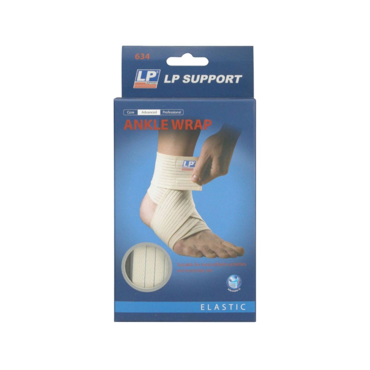 LP Support 634 Tan Ankle Wraps