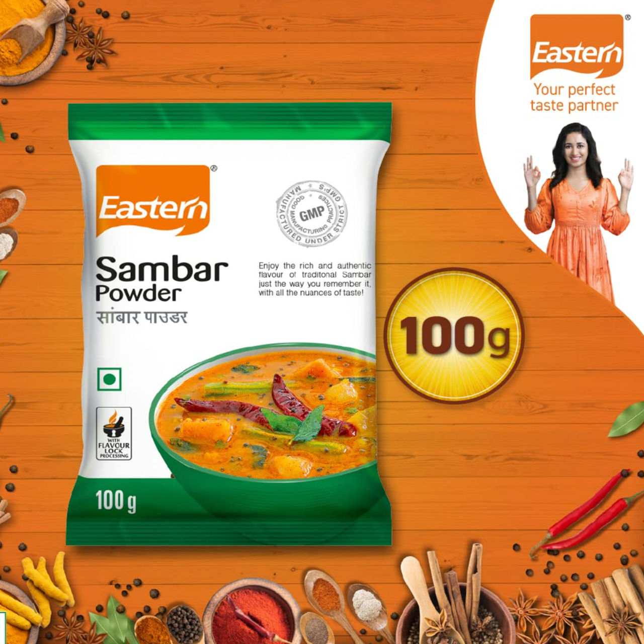 Eastern Sambar Powder 100 g Combo