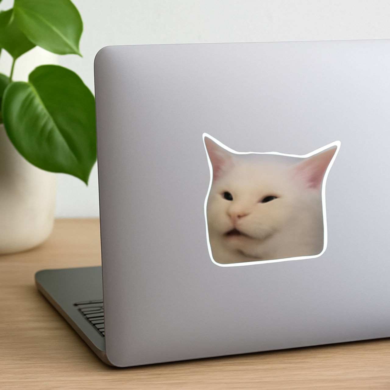 House Of Festivals Smug Cat - Sticker