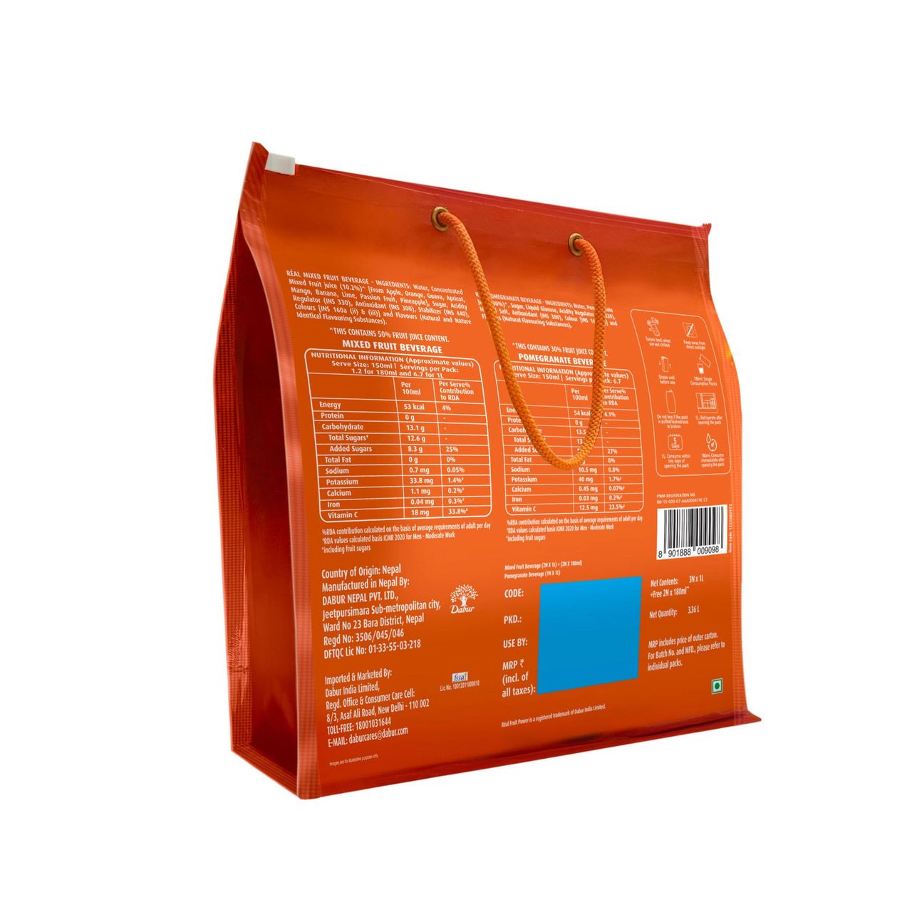 Dabur Real Mixed Fruit Juice