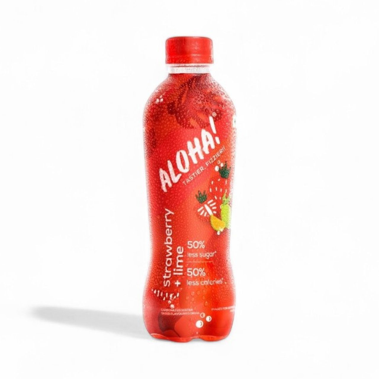 Aloha Strawberry and Lime Flavoured Soft Drink