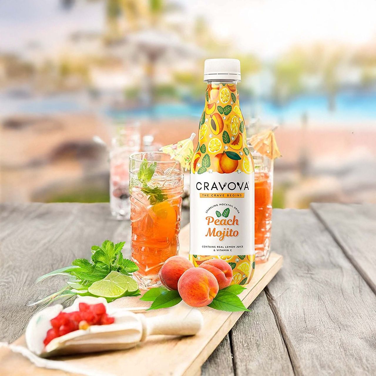 Cravova Peach Mojito