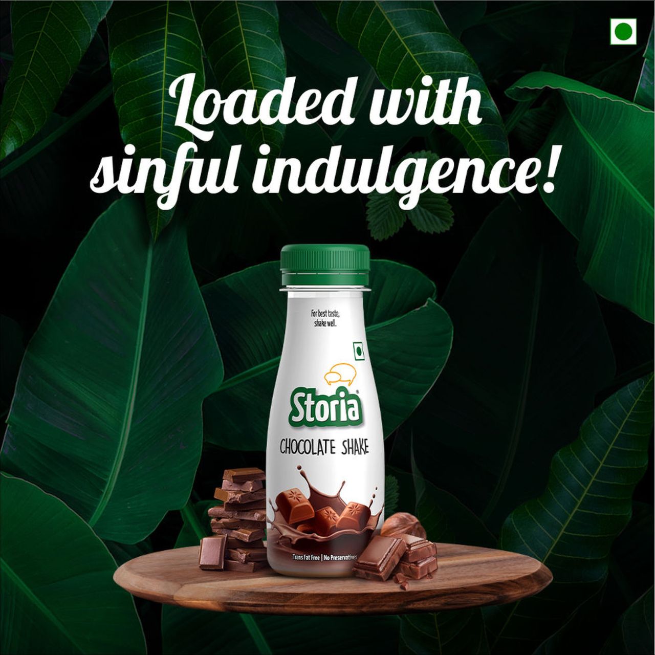 Storia Chocolate Shake, No Added Preservatives, Trans Fat Free 180 ml Combo