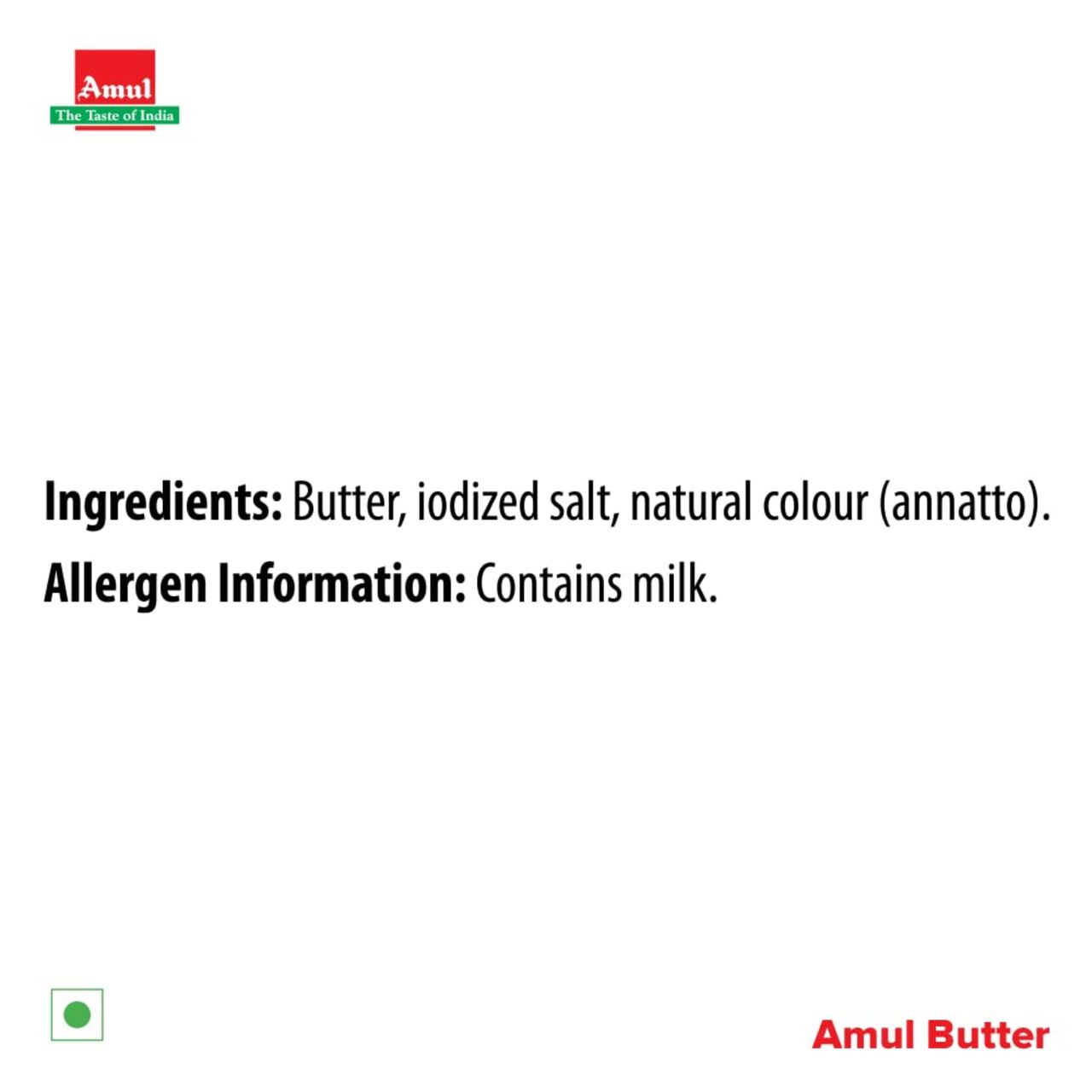Amul Salted Butter (Chiplets) 100 g Combo