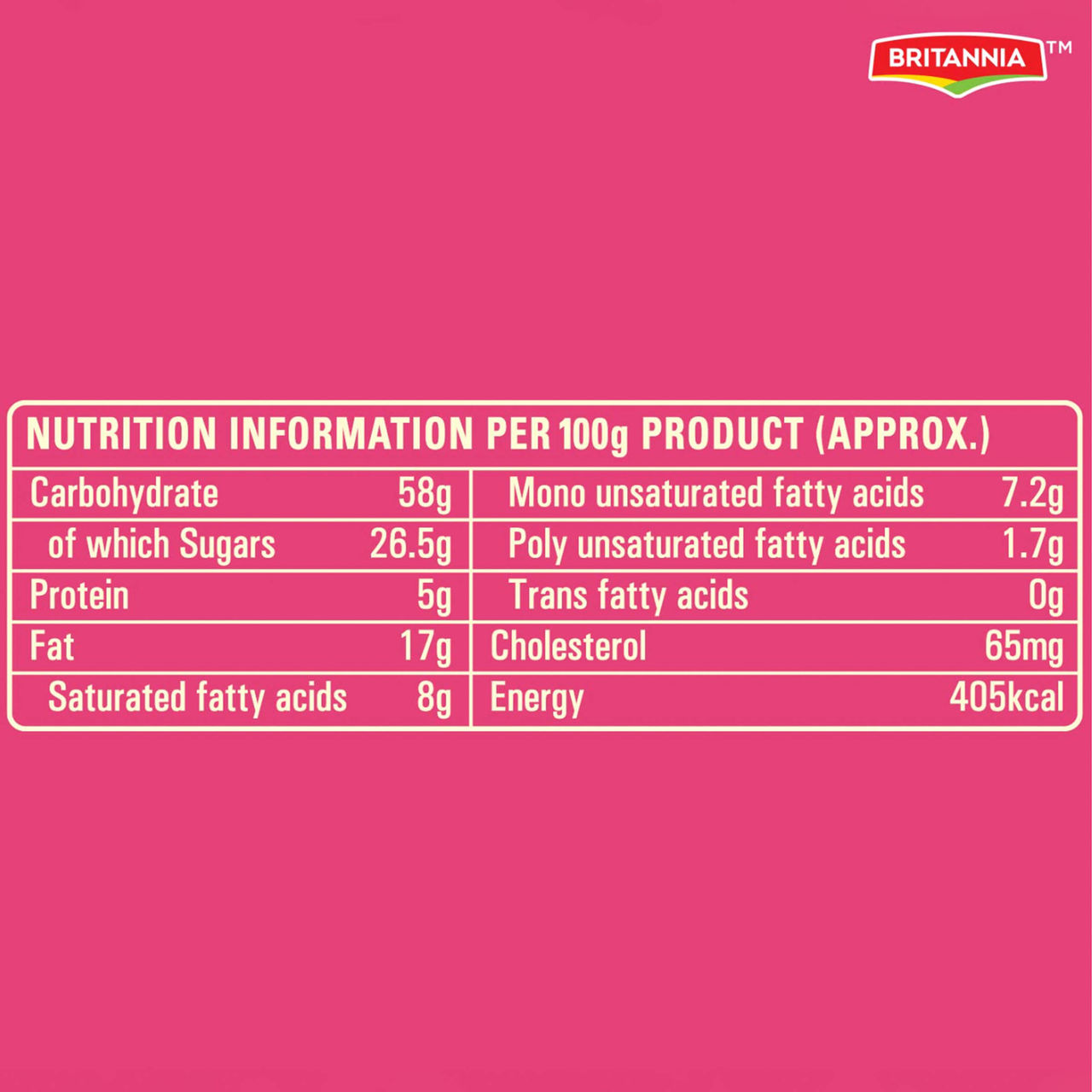 Britannia Gobbles Fruit Cake 45 g Combo