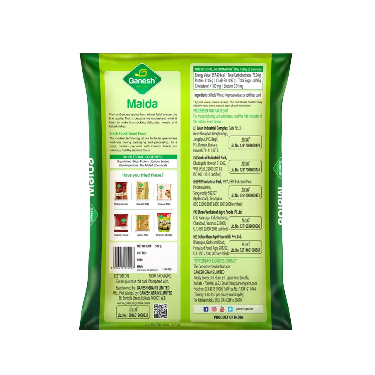 Ganesh Maida Pouch