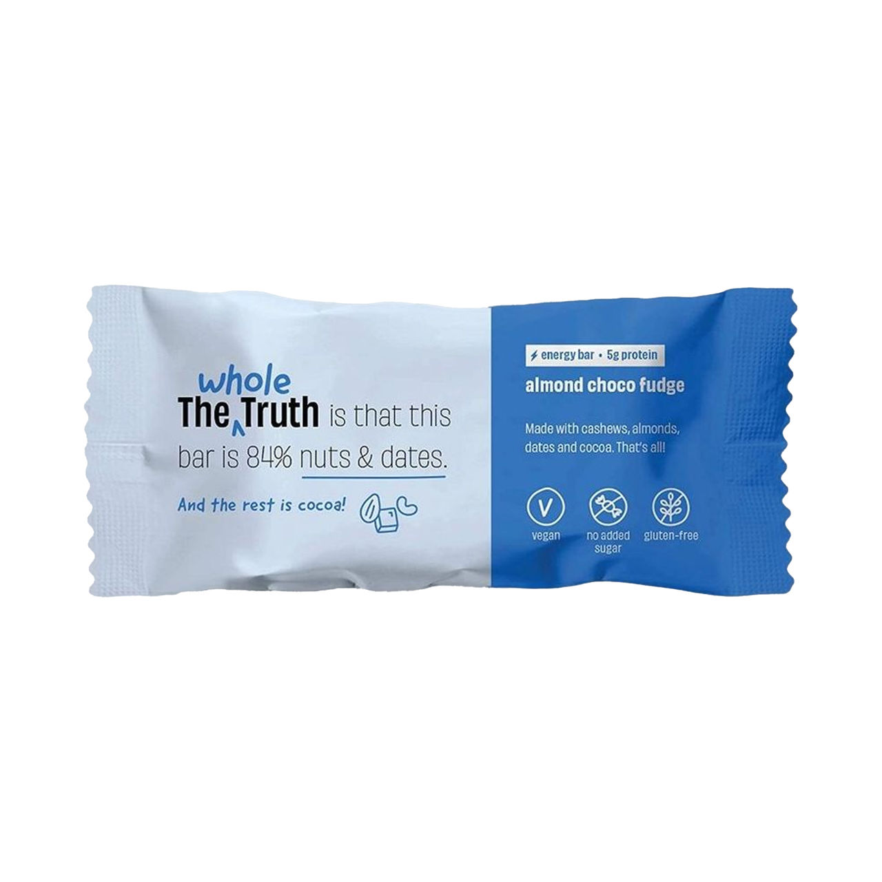 The Whole Truth Almond Choco Fudge Energy Bar 40 g Combo