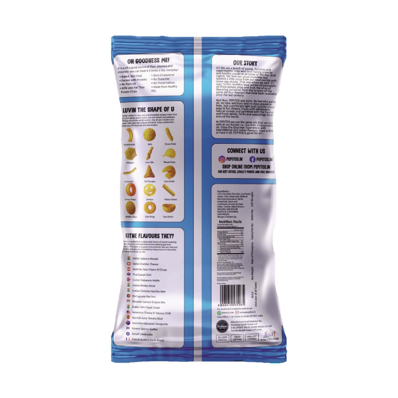 Pepitos Corn Puffs Magic Masala