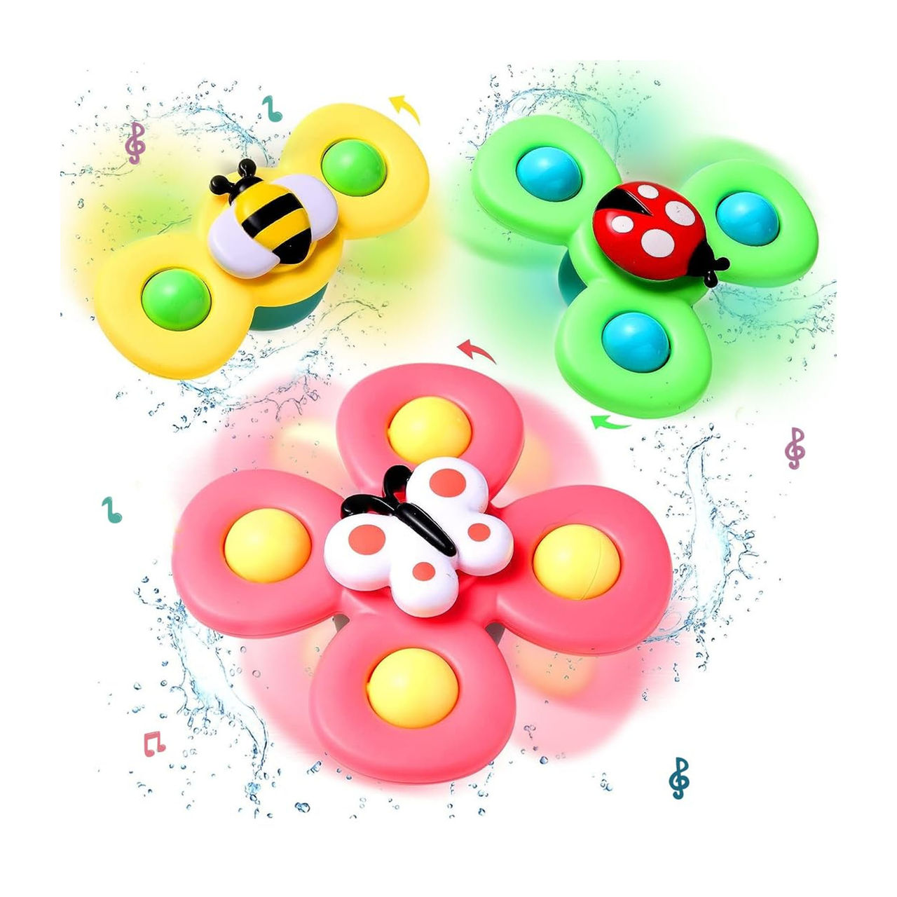 Wembley Cartoon Bath Toy For Babies | Multicolour | 1+ months