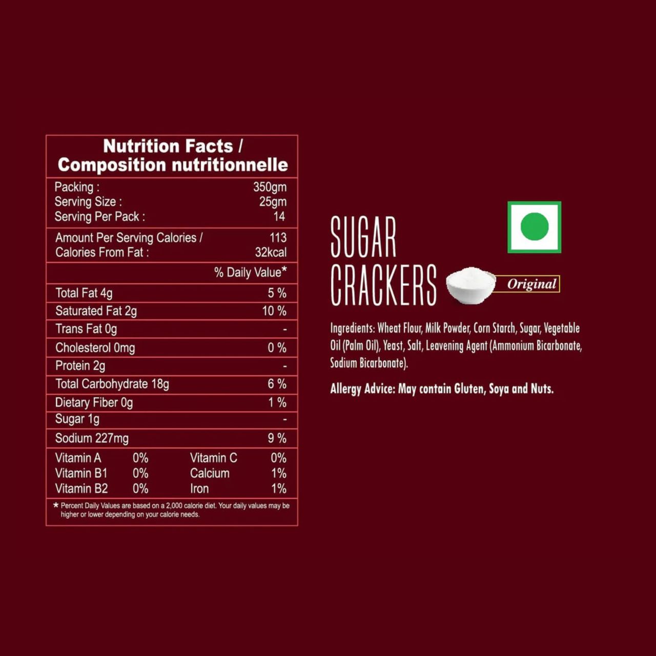 Sapphire Sugar Crackers