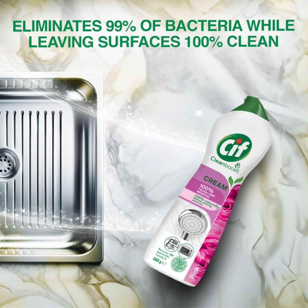 Cif Floral Cream Multipurpose Surface Cleaner