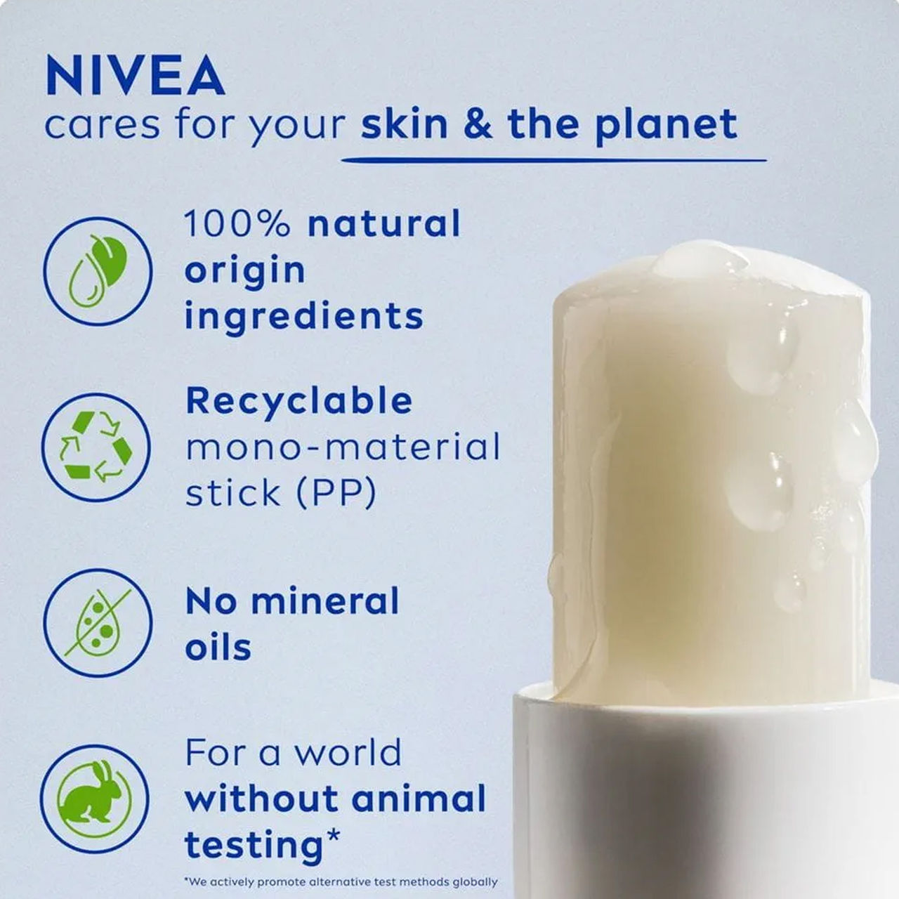 Nivea Lip Balm Original Care for 24h Moisture with Shea Butter & Natural Oils