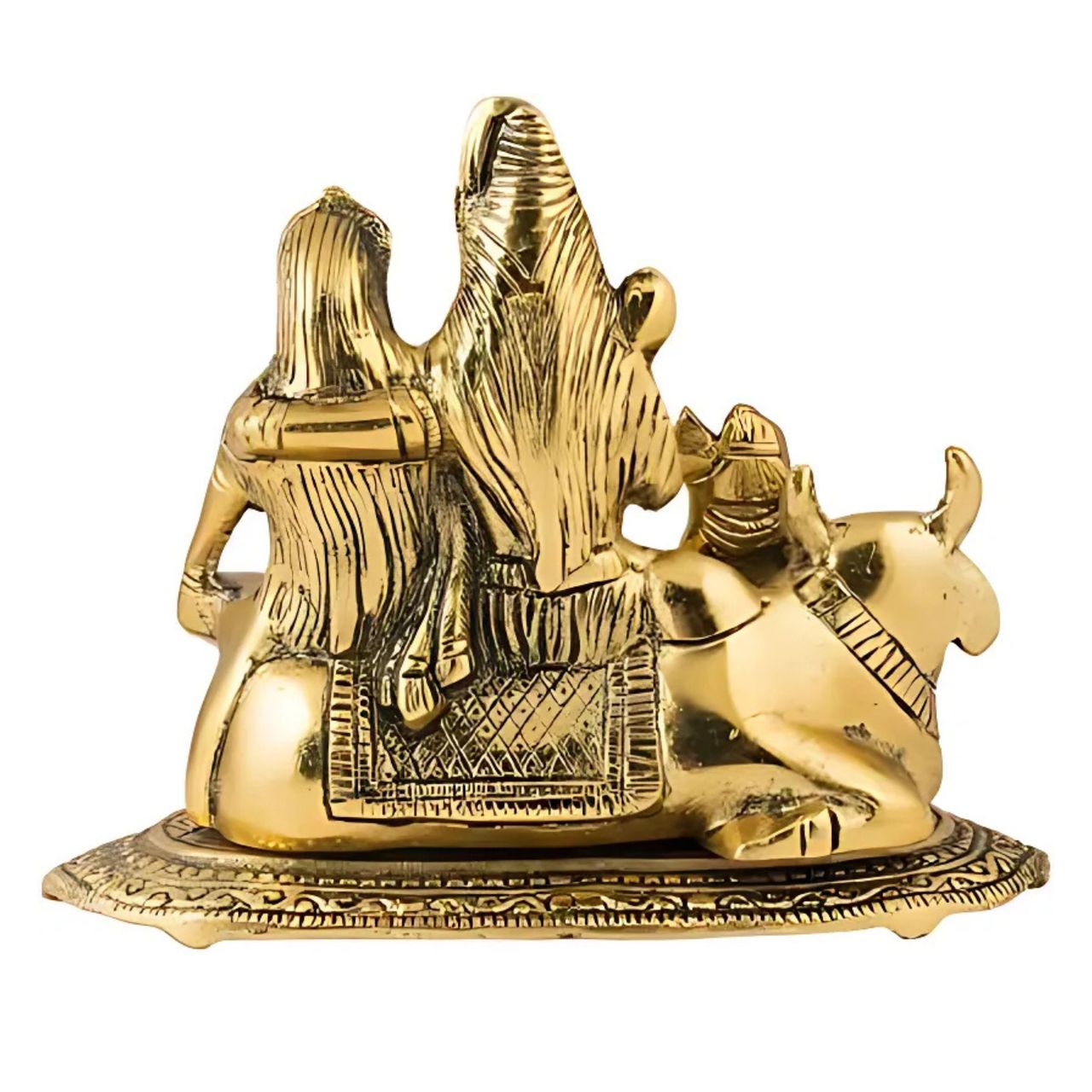 Devnidhii Shiv Parivar Big in Gold Polish