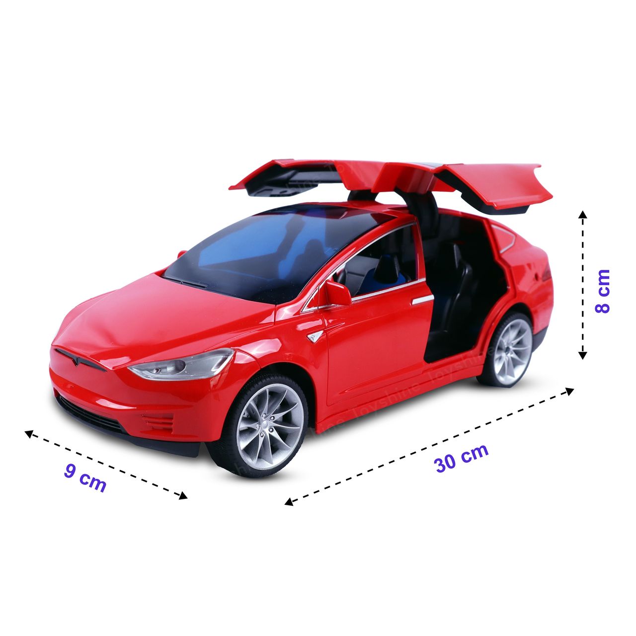 Toyshine 1:16 Scale 2.4Ghz Rechargeable Remote Control Toy Car Inbuilt With Opening Doors