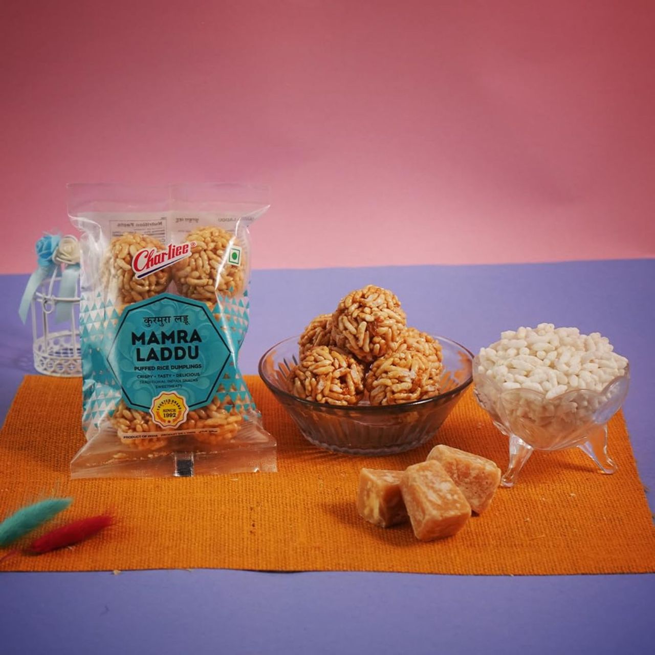 Charliee Mamra Laddu 78 g Combo