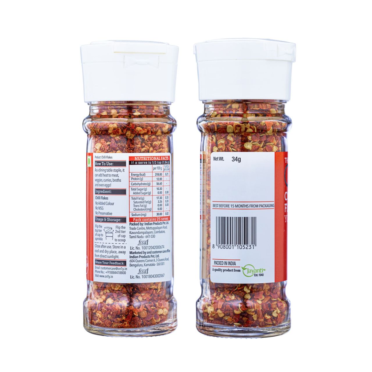 On1y Chilli Flakes