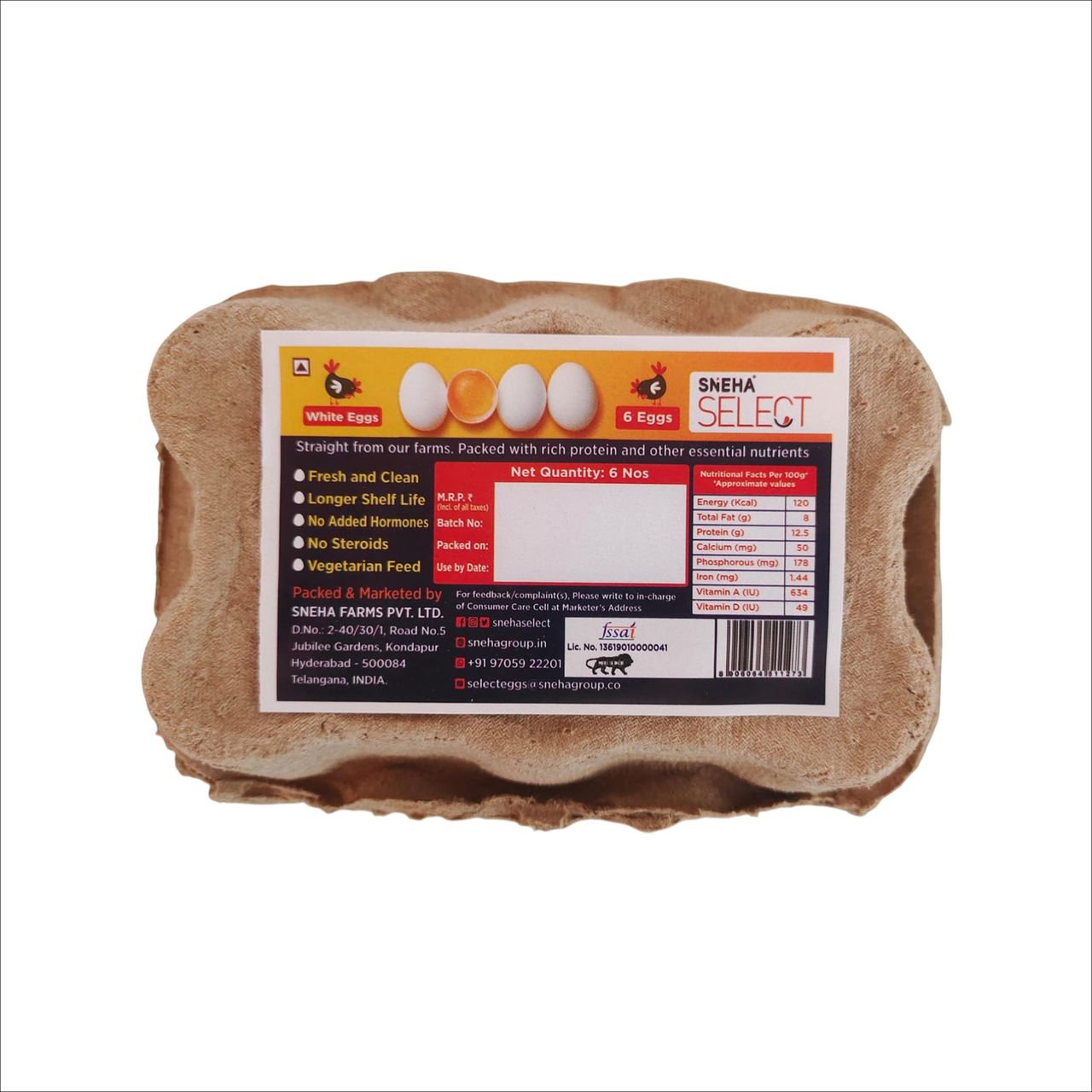 Sneha White Eggs