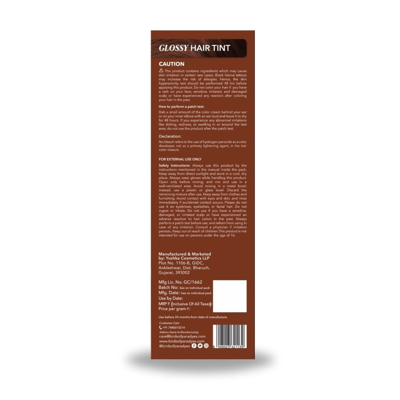 Paradyes Semi-Permanent Hair Colour Rudolphi Blue