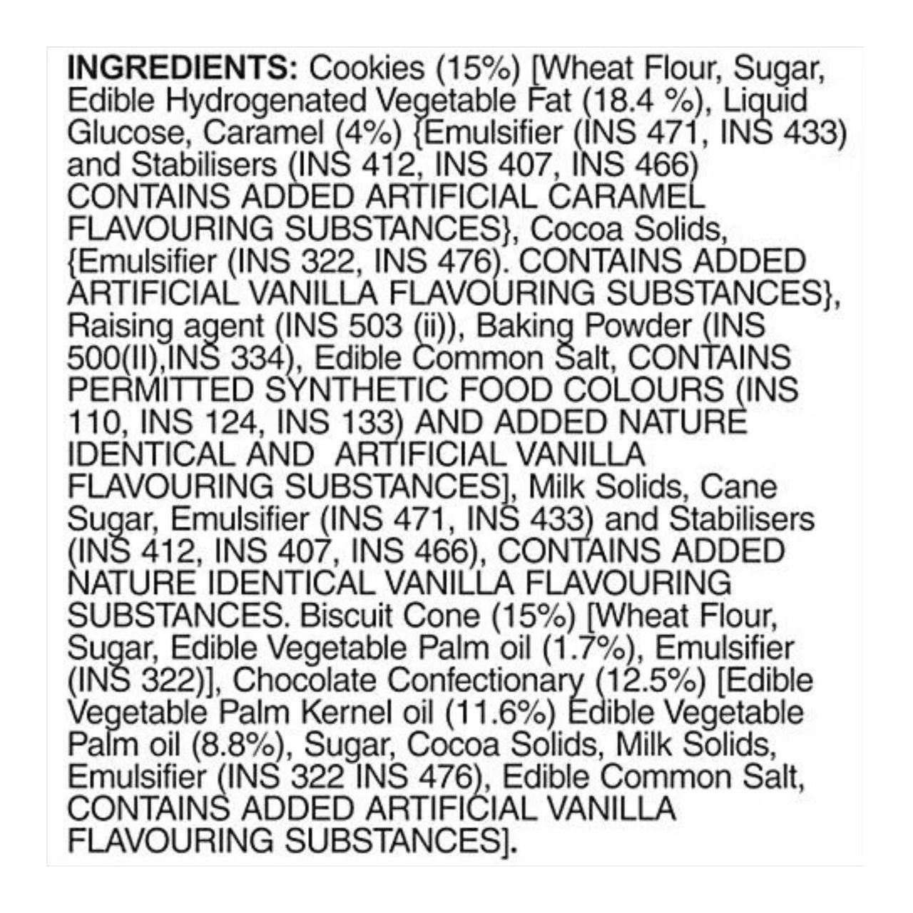 Vadilal Cookie Disc Flingo Cone