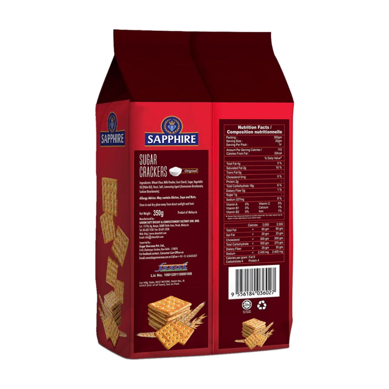 Sapphire Sugar Crackers