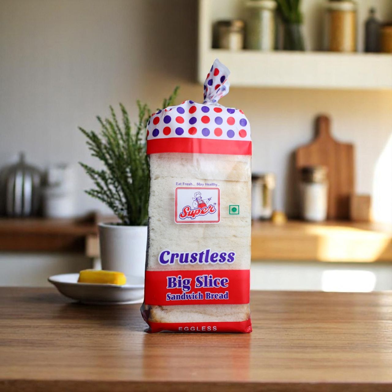 Super Crustless Sandwich Bread