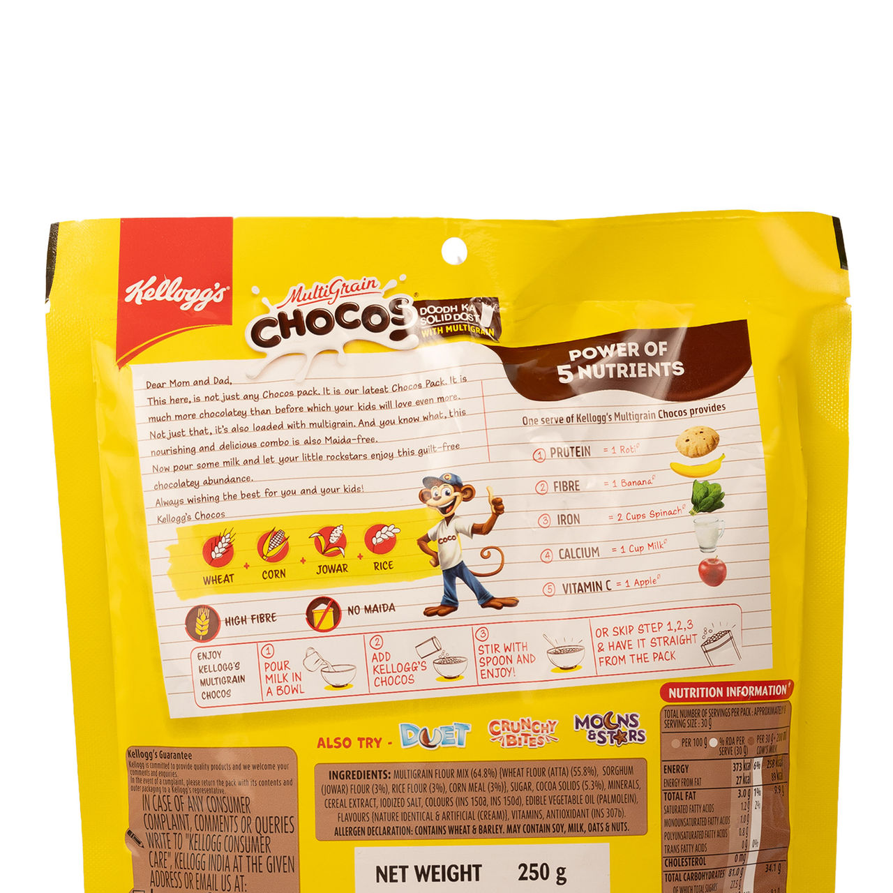 Kellogg's Chocos 250 gms Combo