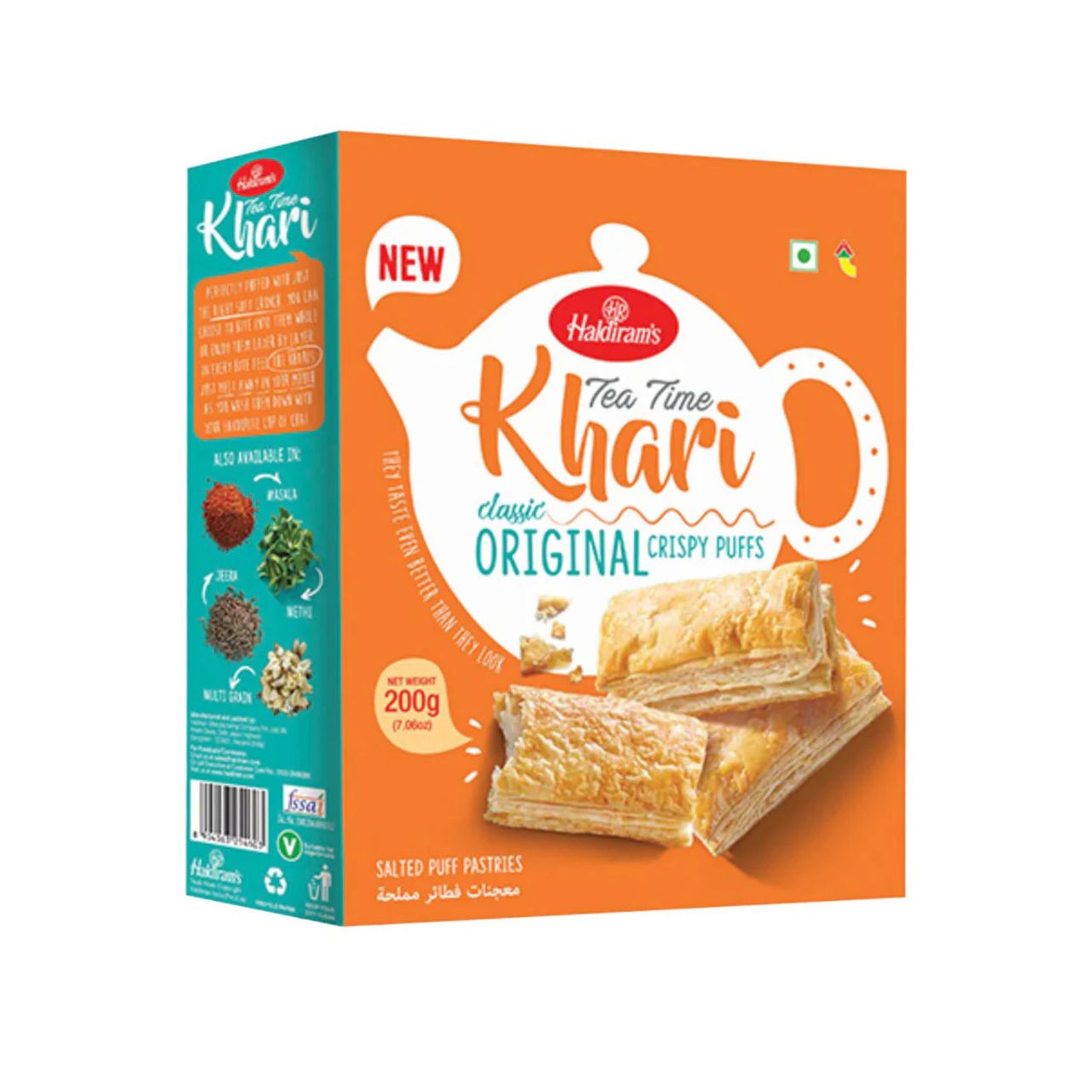 Haldiram's Salty Khari Plain Puff | Trans Fat-free