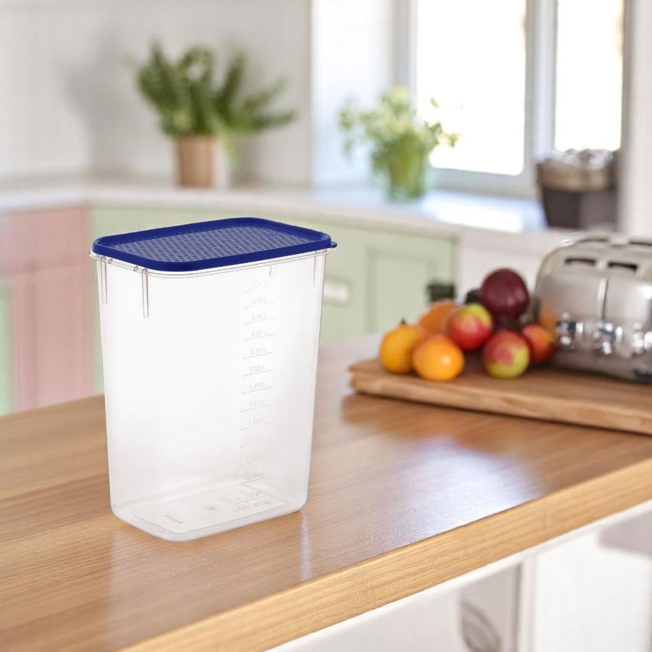 All Time Polka Storage Container 423 (3250 Ml) (Assorted Color)