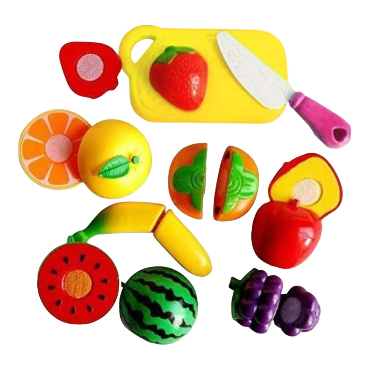 Webby Realistic Sliceable Fruits Cutting Toy | 9 Pieces Set