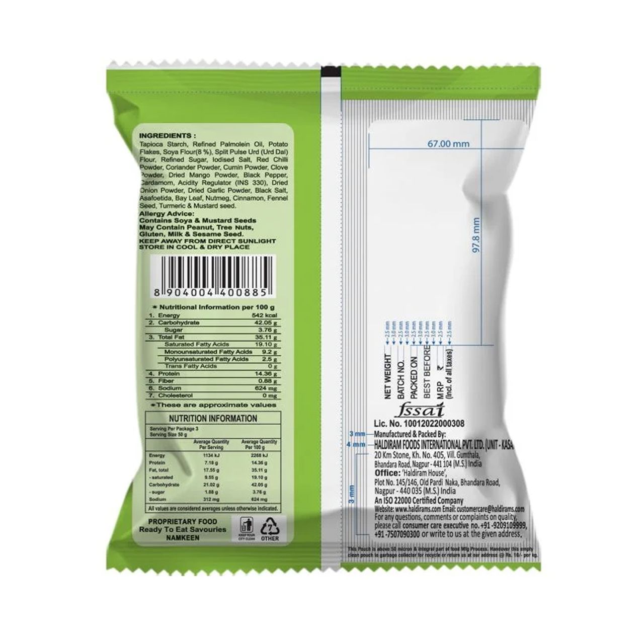 Haldiram's Nagpur Soya Chips