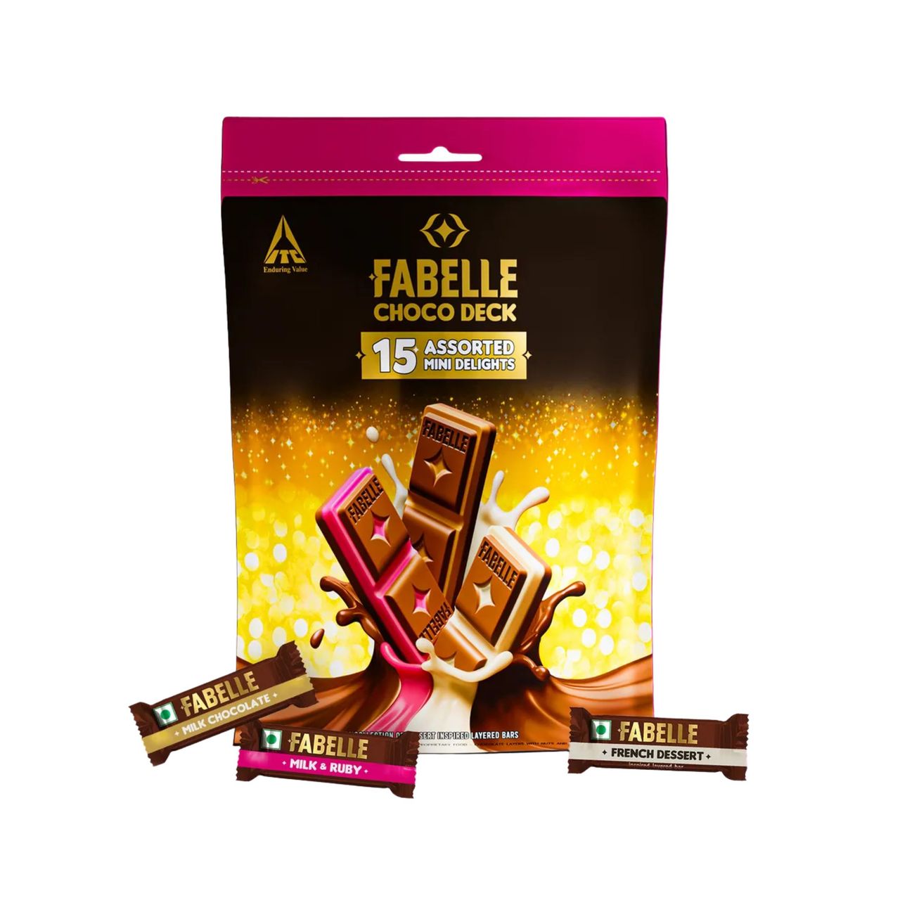 Fabelle Chocolate Home Pack Mini Delights Assorted Treats Pack 105 g Combo