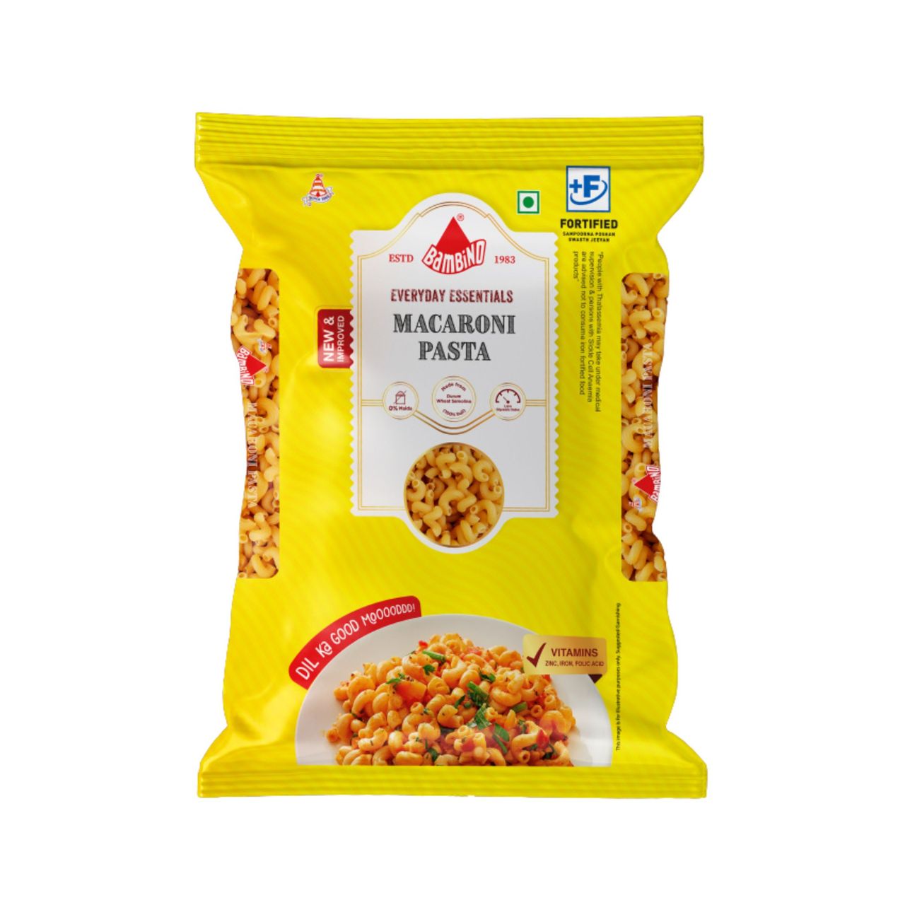 Bambino Macaroni Durum Wheat Elbow Pasta