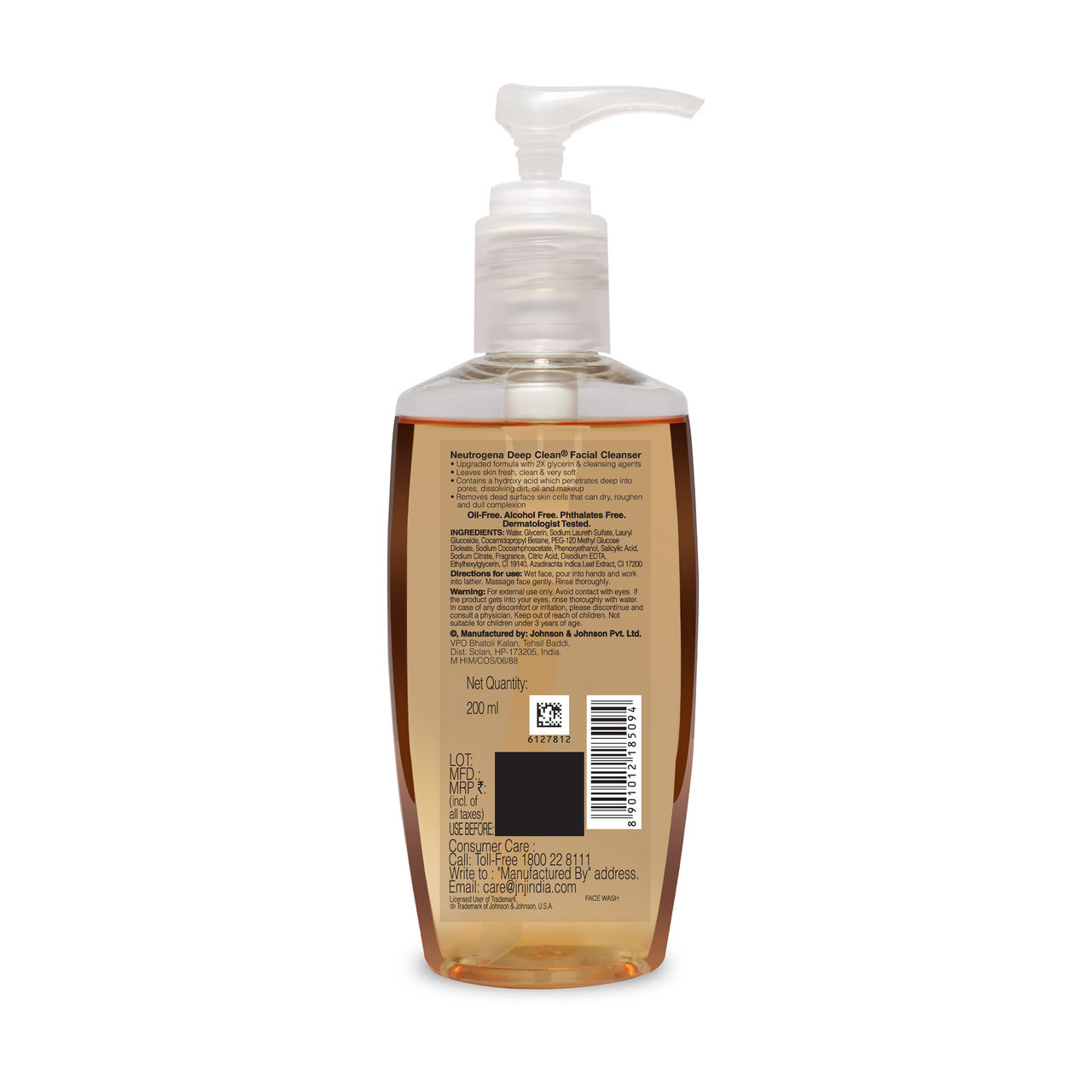 Neutrogena Deep Clean Facial Cleanser