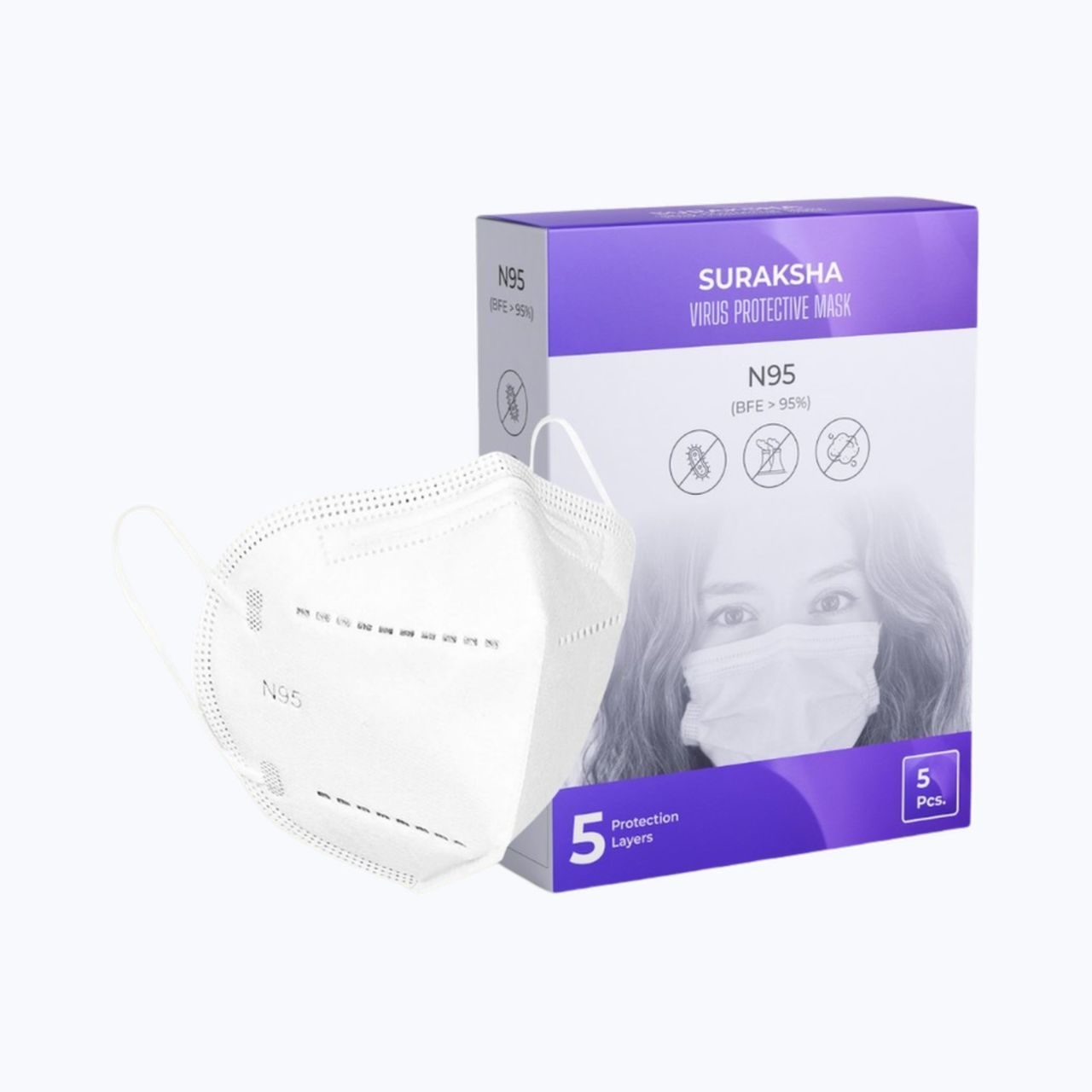 Suraksha Protective N95 Face Mask